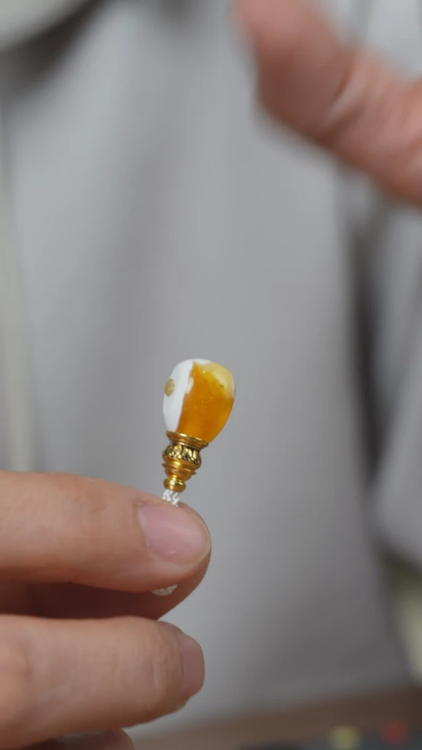 【闪购商品】蜜蜡裸石未镶嵌蜜蜡三通