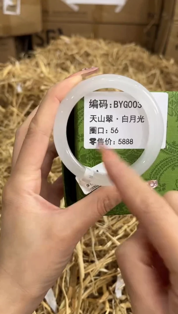 未镶嵌手镯石英质玉BYG003