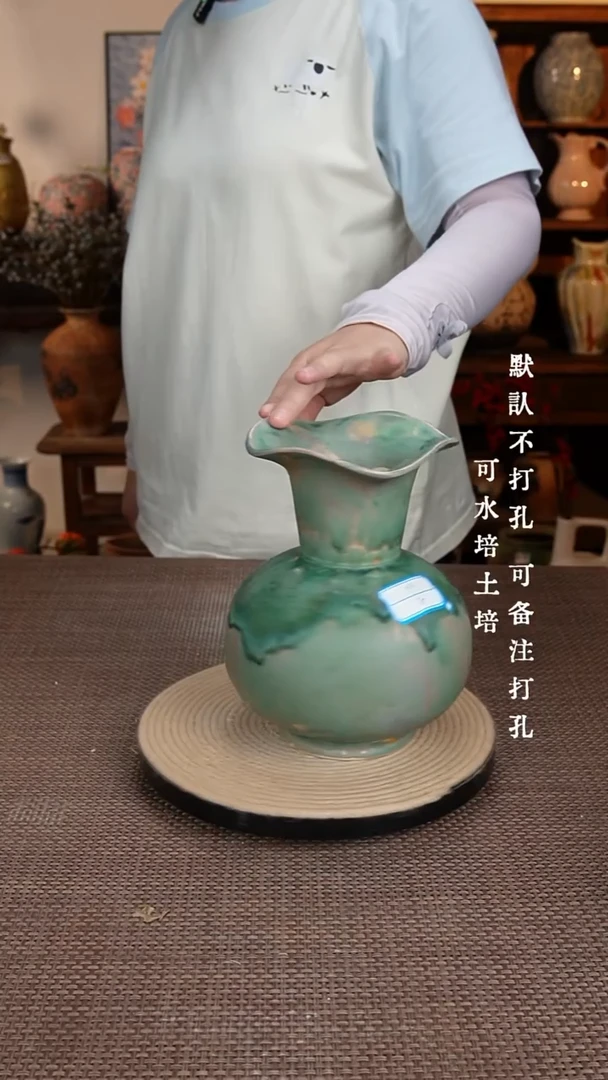摆件077景德镇陶瓷花瓶