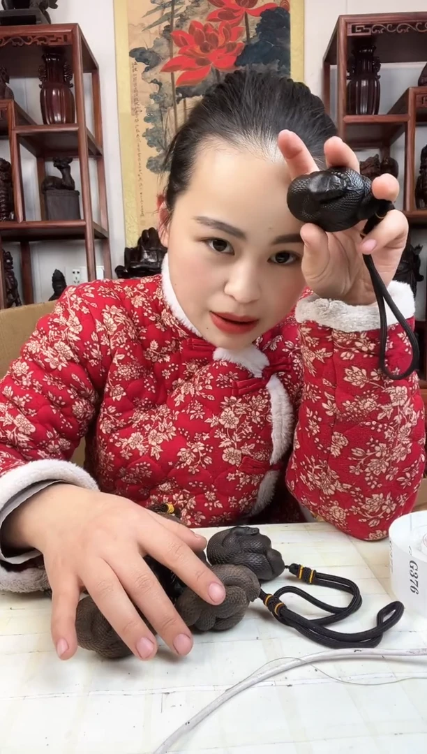 【闪购商品】木臻宝工艺随行底座蛇