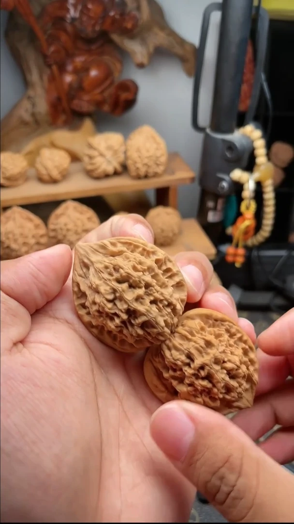文玩核桃吊坠官帽42