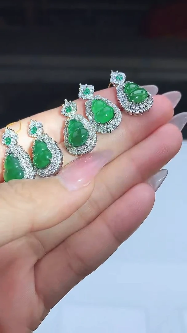 颈饰合金翡翠天然A货翡翠多样性发其一