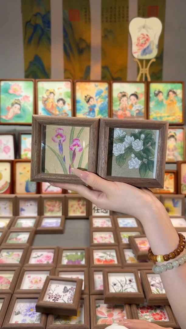 国画小兰花 小茉莉一组11
