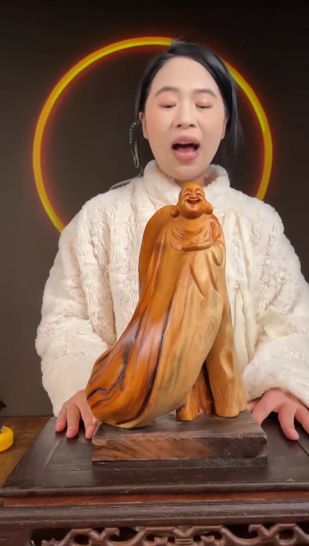 柏木（崖柏）手工摆件,先抢先得! 编号:203