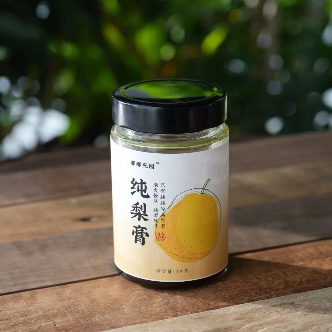 那那-纯梨膏纯高原梨柴火慢熬纯梨成膏-500g/瓶
