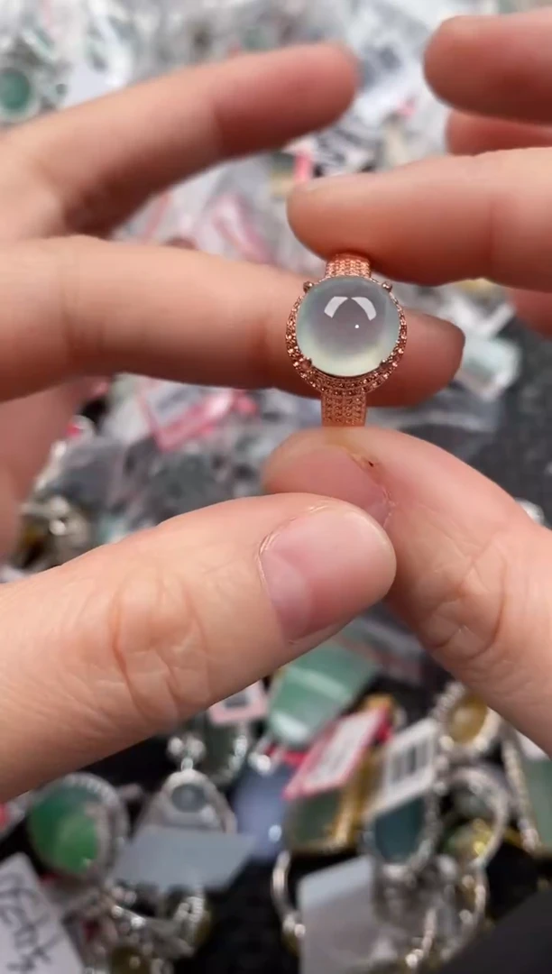 未镶嵌戒指翡翠333               6