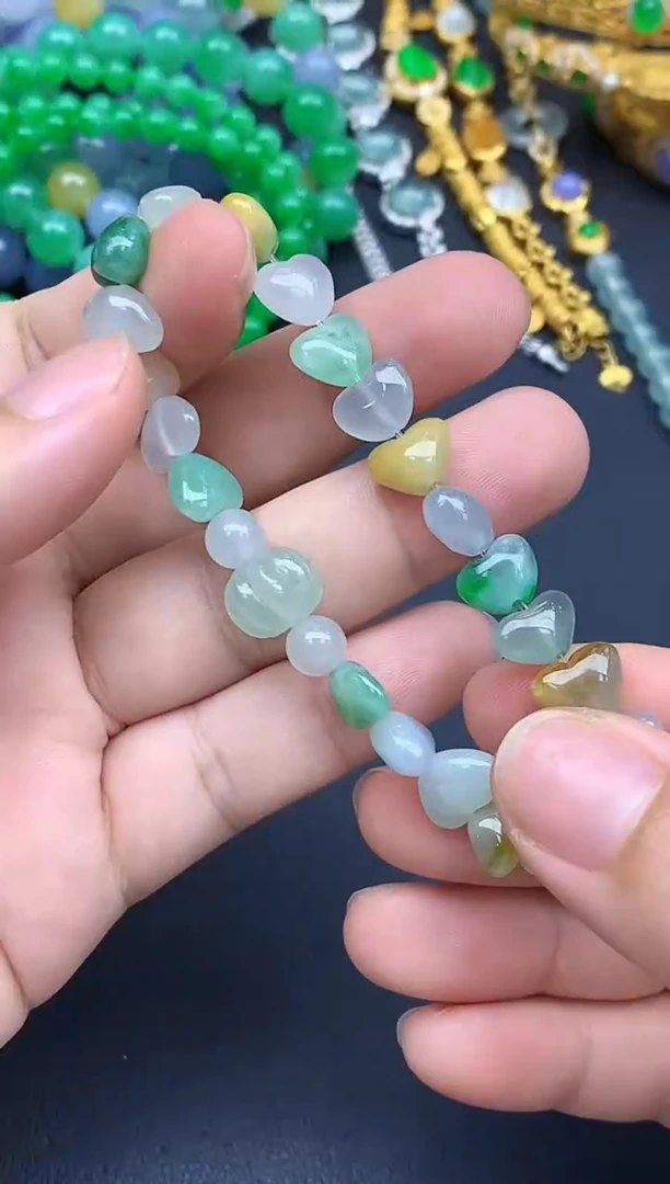 未镶嵌手链翡翠27-春日珠宝