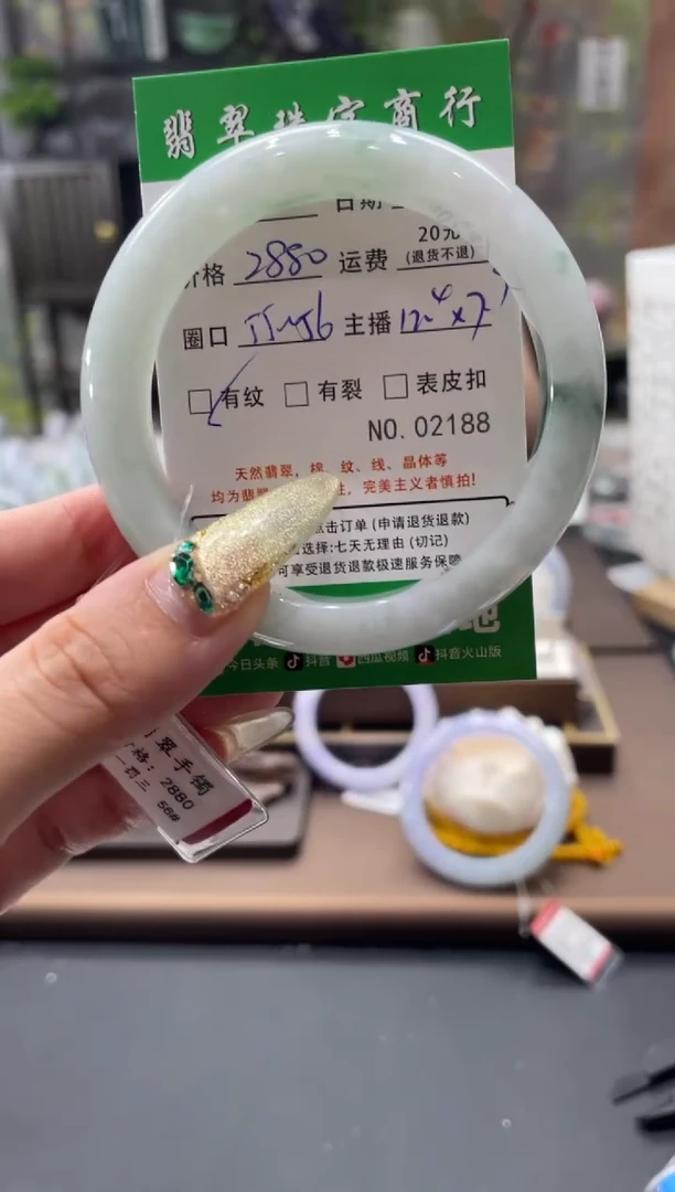 未镶嵌手镯翡翠02188****