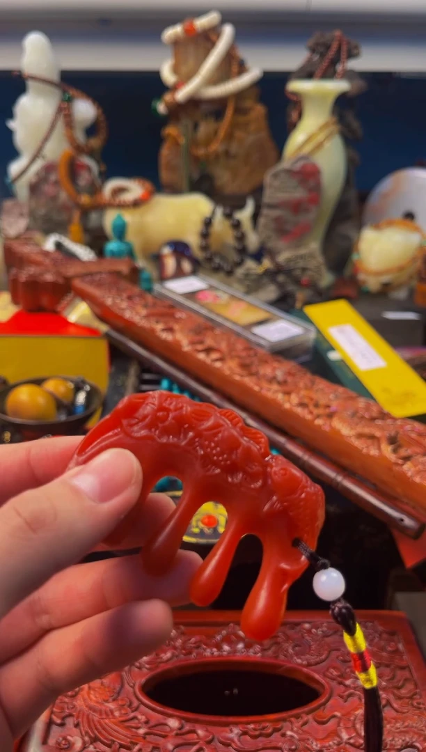 檀香紫檀（小叶紫檀）小熊拖鞋直播精选推荐