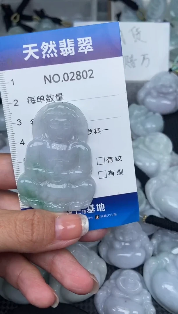 颈饰未镶嵌翡翠纯天然A货翡翠2802