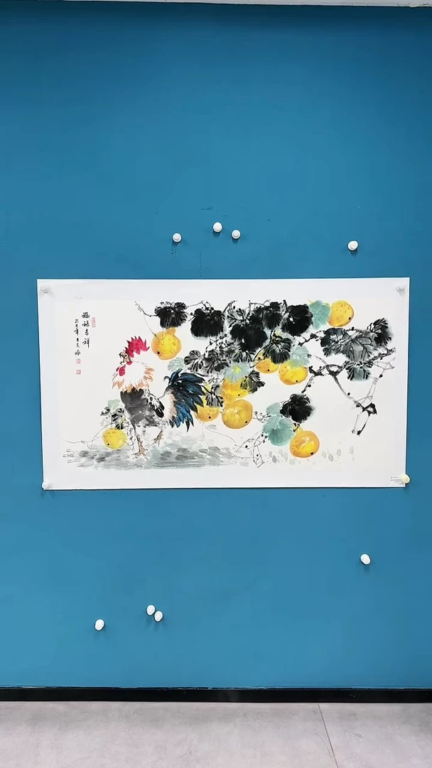 国画王夫怀-春-四尺原作-2562f22