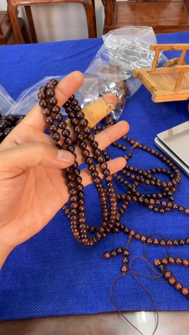 黄花梨/降香黄檀手串/手链0.8/108多圈手串