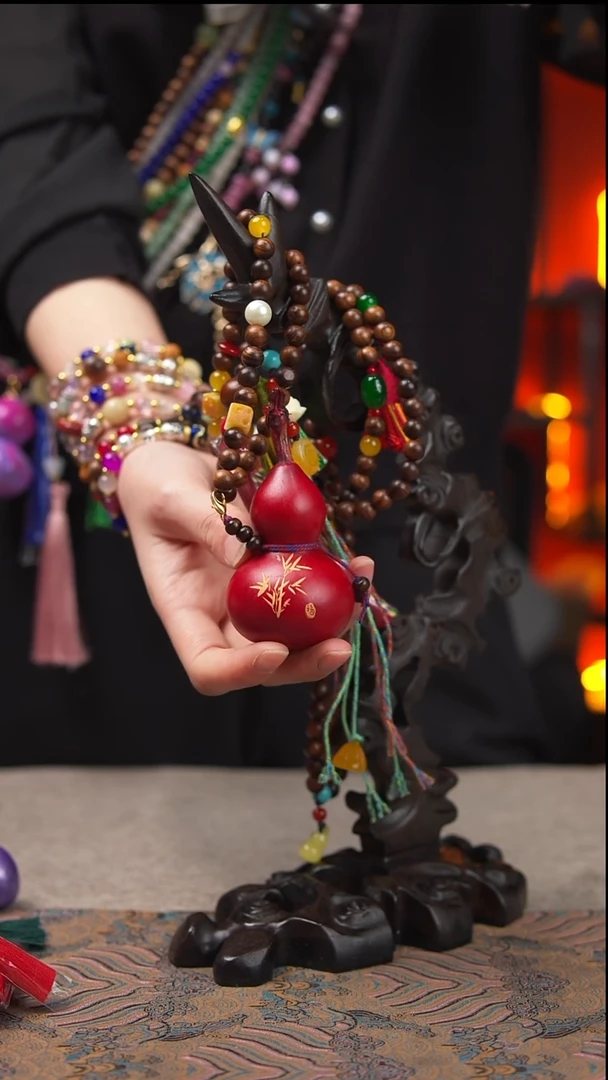 047玖澄文创漆艺葫芦国风配饰葫芦系列