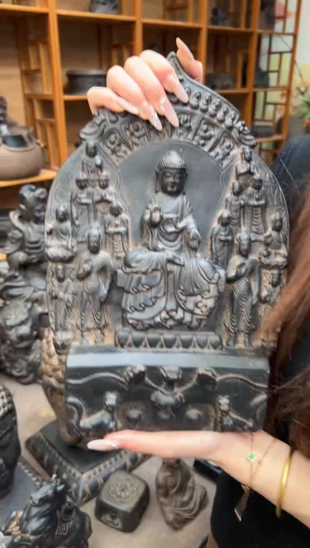 陶土【火山泥】佛堂经案