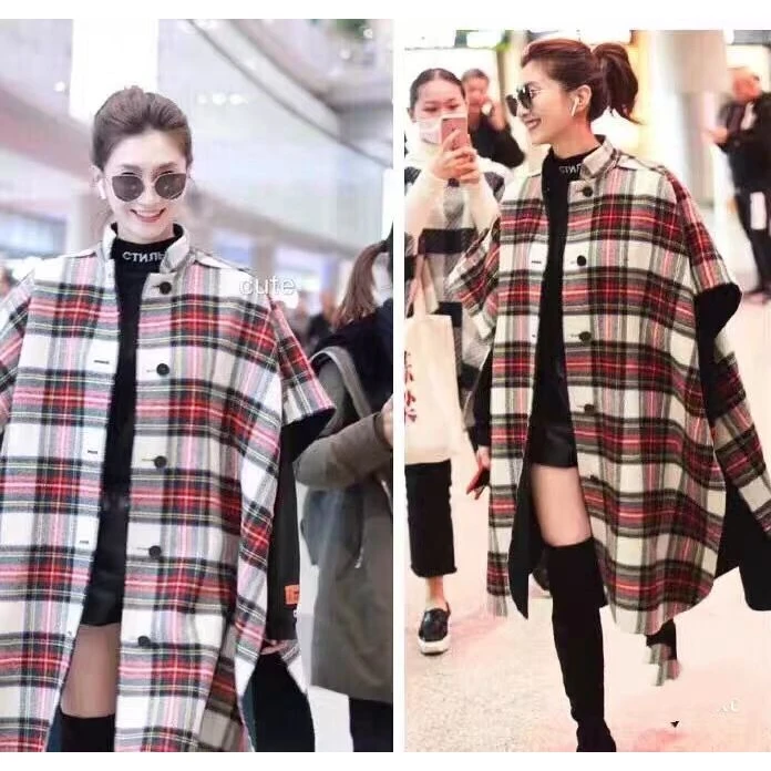 博柏利/斗篷/95新/丝缎、羊毛、亮片/[251128SJ01]