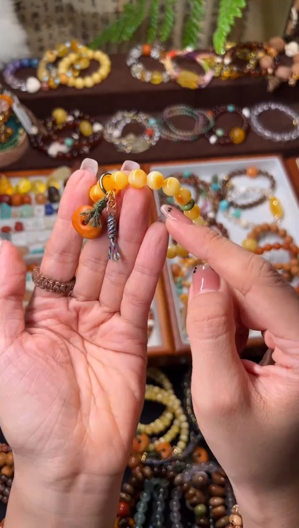 （新款）老蜡白花饼子小提溜（多样性发其一）