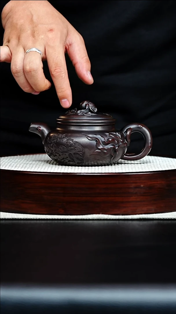 茶壶紫砂宜兴紫砂仿古壶