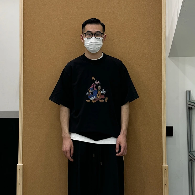 今年要穿件情侣装 米奇唐老鸭经典卡通  美式重磅圆领纯棉短袖T恤