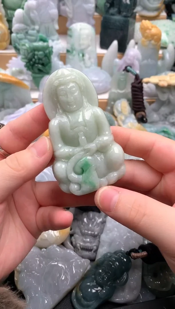 吊坠(不含链)未镶嵌翡翠1