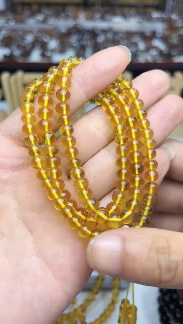 未镶嵌琥珀裸石抚顺琥珀6+金珀