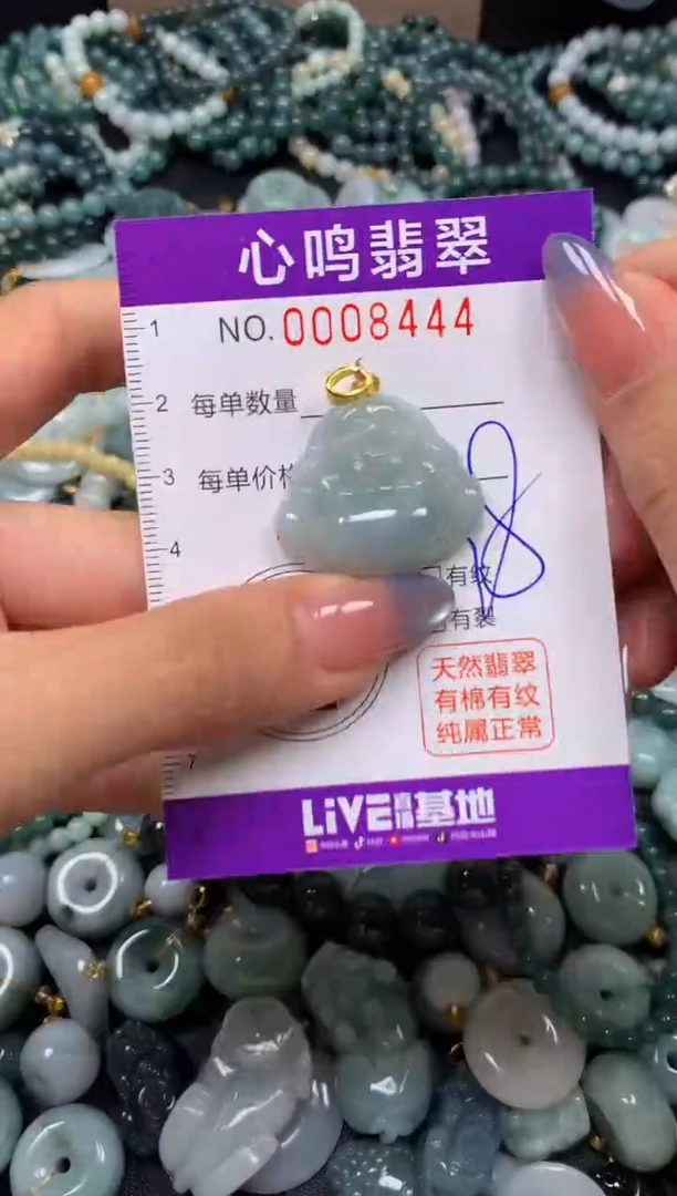 颈饰未镶嵌翡翠闪购008444