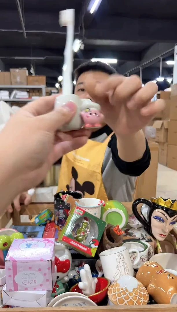 瓷片星之卡比牙刷架