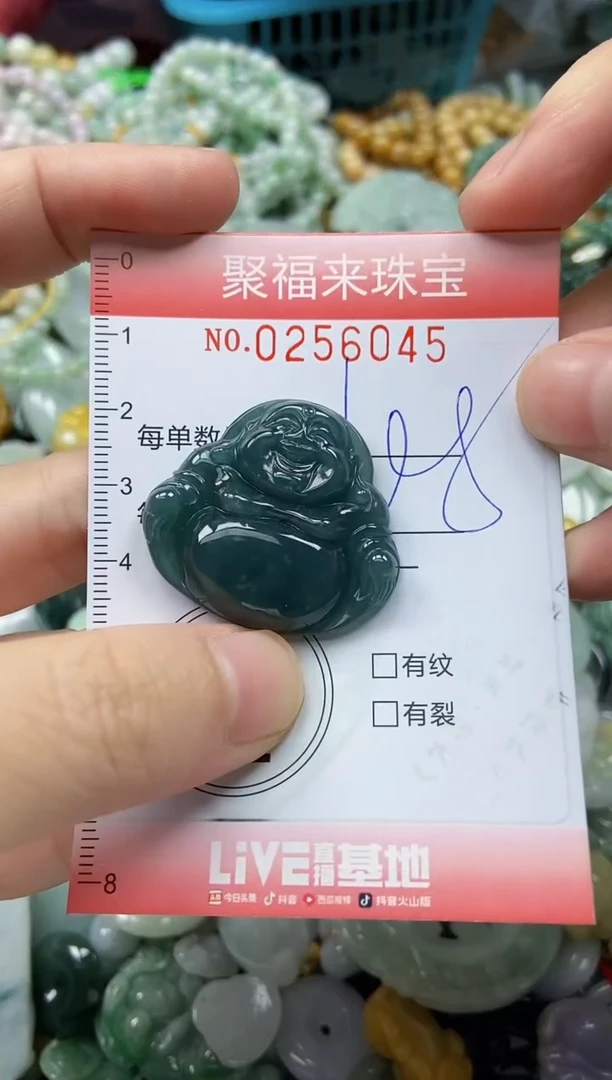 未镶嵌挂件翡翠闪购0256045