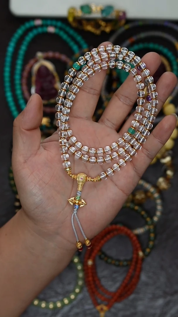 脖挂银S925镶嵌水晶水晶脖挂