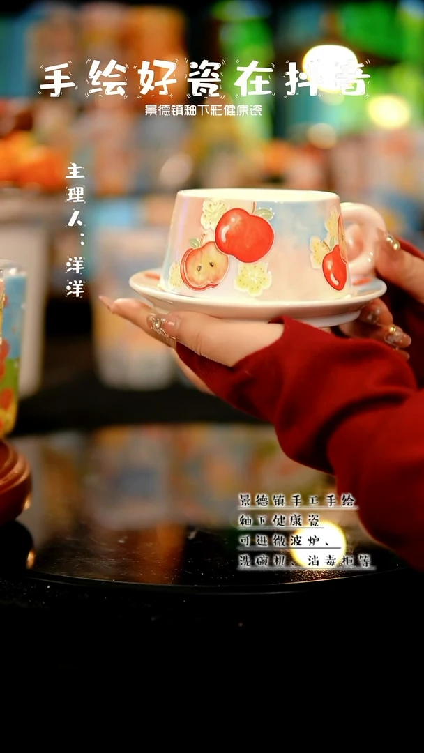 景德镇手绘陶瓷&W396