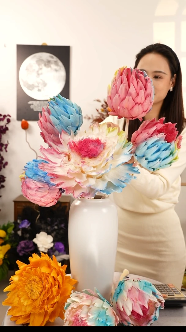 洋蓟永生花    A12