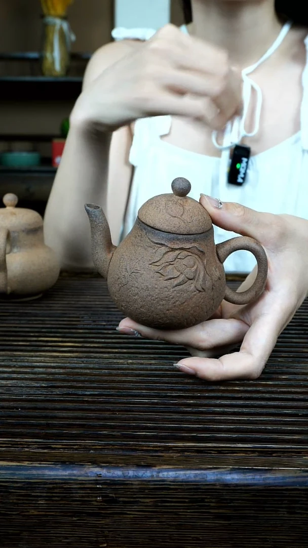 静悟斋 黄泥段 青莲梨形壶160ml