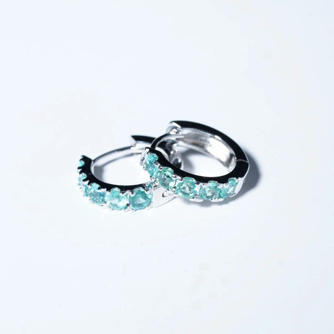 JSZME0601-祖母绿耳钉（单颗约：5分）