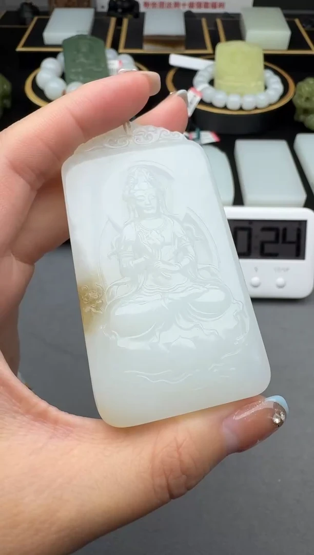 颈饰未镶嵌和田玉3