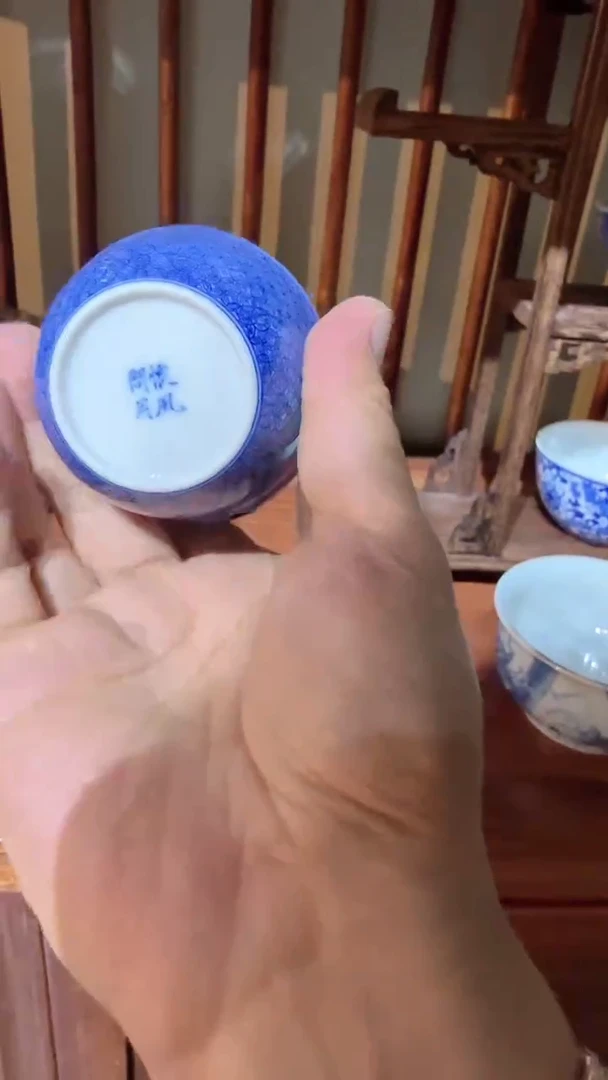 瓷片Y549家庭日用瓷器摆件