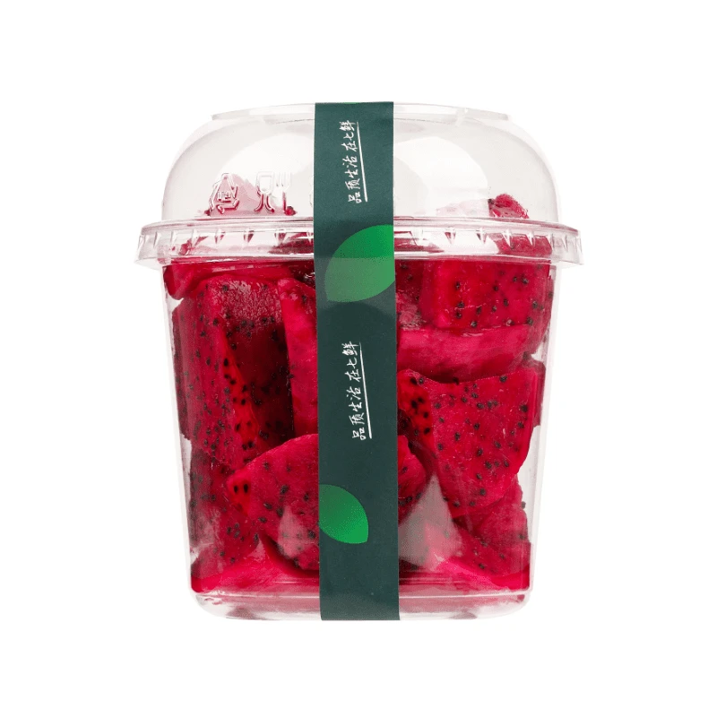 【鲜果切杯】红心火龙果切块 500g