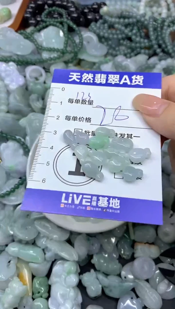 颈饰未镶嵌翡翠天然翡翠A货批量多样性发一件