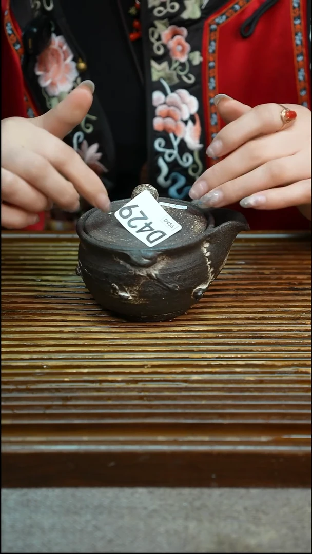 万古烧粗陶手工手做茶具