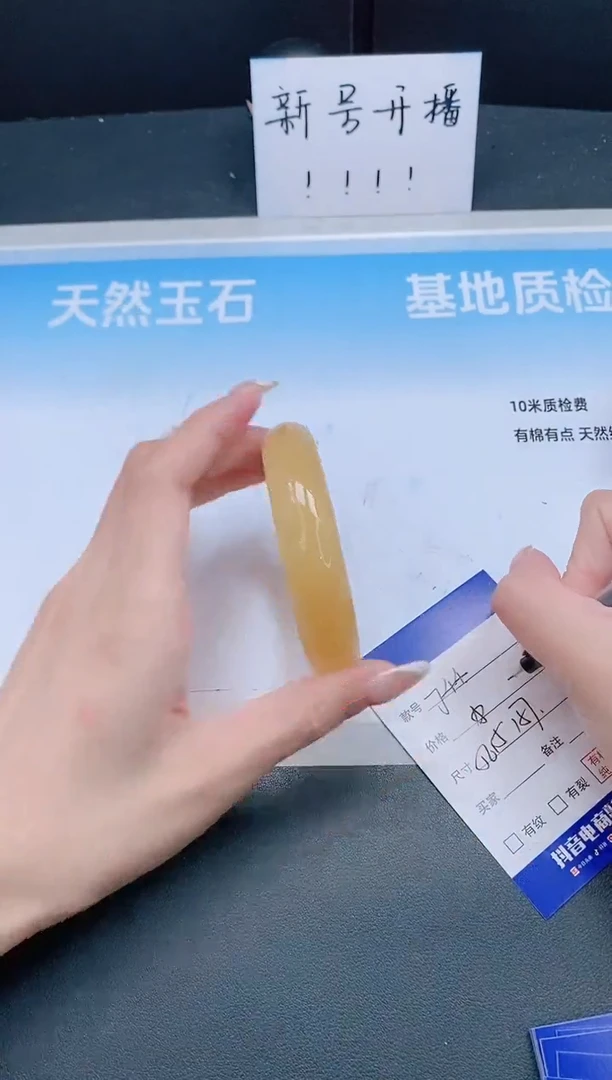 未镶嵌手镯石英质玉23J44-56