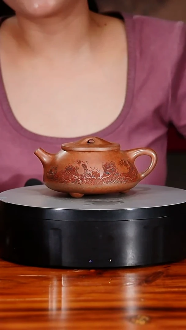 宜兴原矿紫砂壶茶壶250C