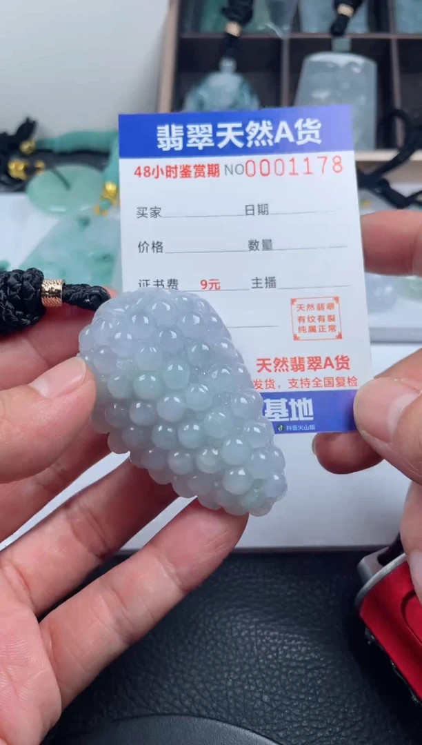 颈饰未镶嵌翡翠