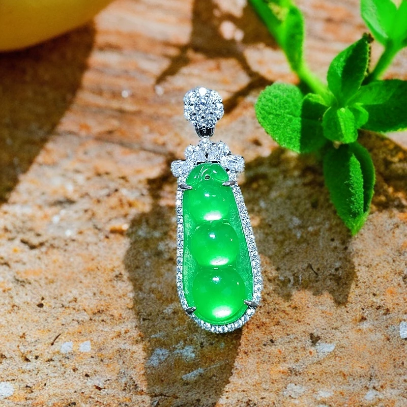 精美四季豆吊坠多样性发货任意一件