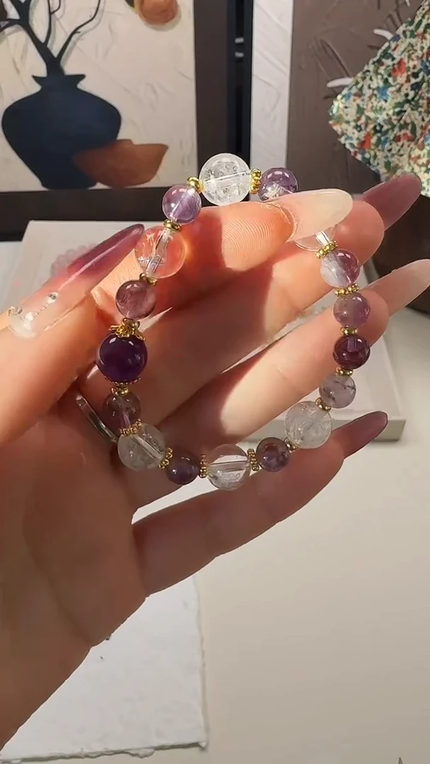 未镶嵌手链水晶085