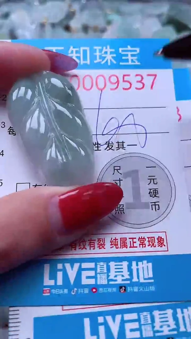 吊坠(不含链)未镶嵌翡翠9537