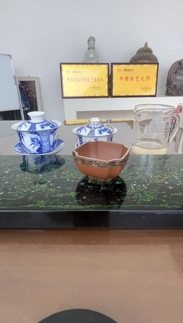 何赋森甄选——紫砂四方杯