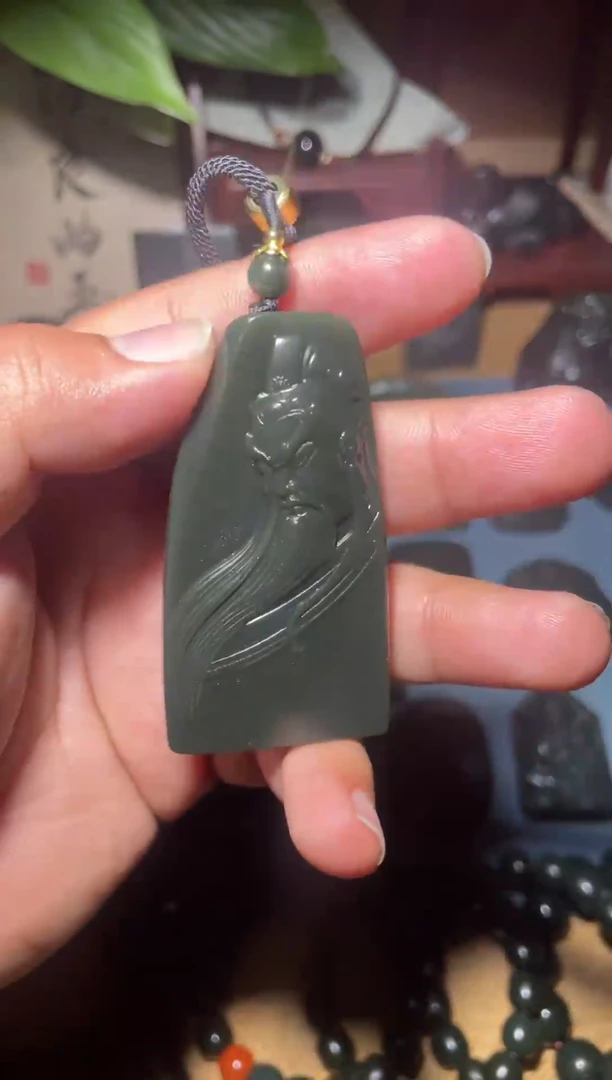 和田玉未镶嵌颈饰1111