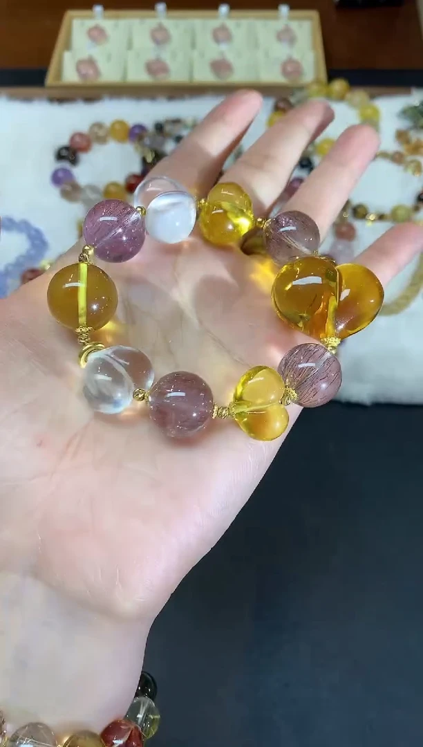 未镶嵌手链水晶W317|6980