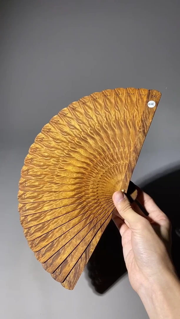 金丝楠858号18cm小叶桢楠扇子