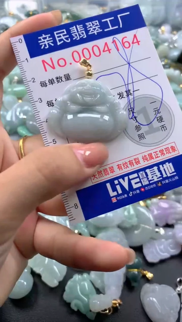 颈饰未镶嵌翡翠4164