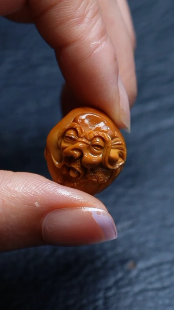 橄榄核吊坠苏工橄榄核