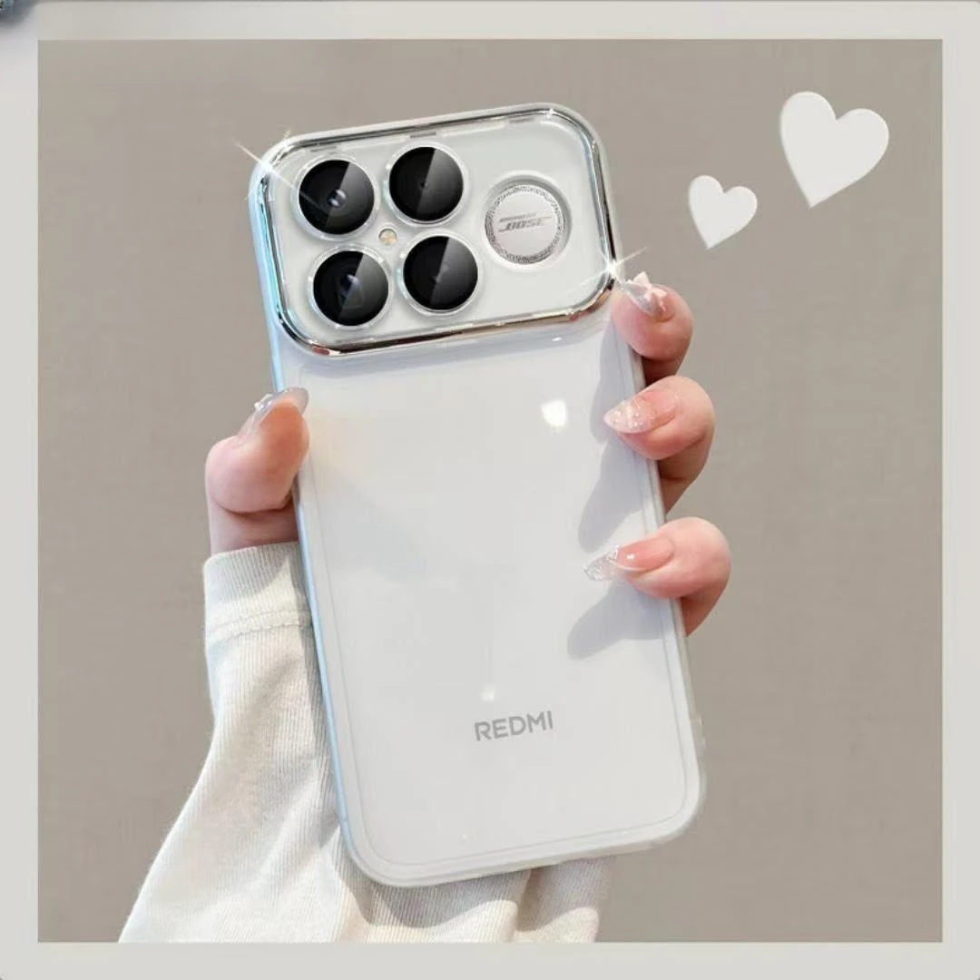 适用于红米K90ProMax手机壳自带镜头膜红米K90新款防摔透明软壳
